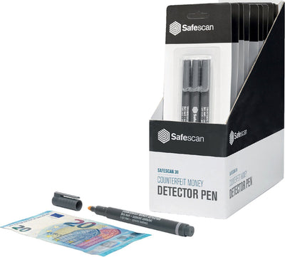 Safescan stylo de détection de fausse monnaie 30 3-pack | 10 pièces