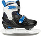 Patin de hockey sur glace Nijdam réglable - polar pop - taille 33-36