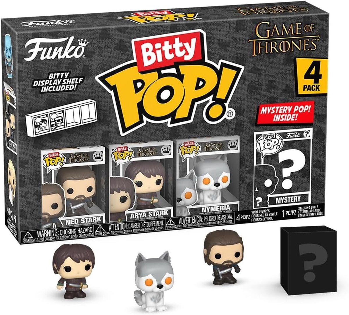 Funko Bitty Pop : Got-Ned Stark 4pk.
