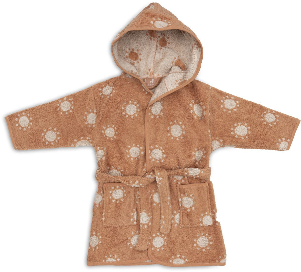 Peignoir Jollein - 100% éponge - 1-2 ans - jacquard - soleil