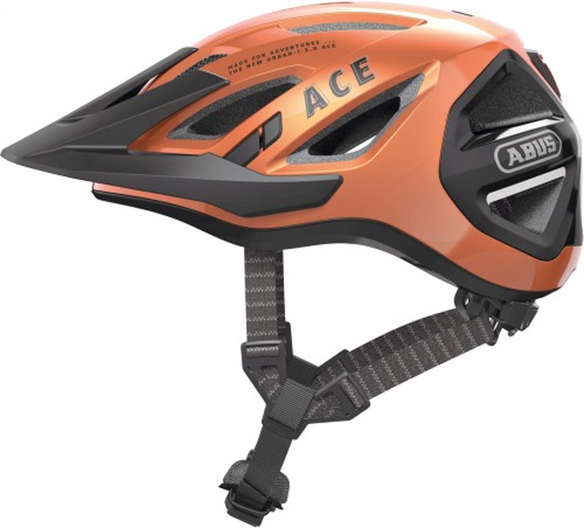 Abus helm urban-i 3.0 as goudfisf goudange L 56-61cm
