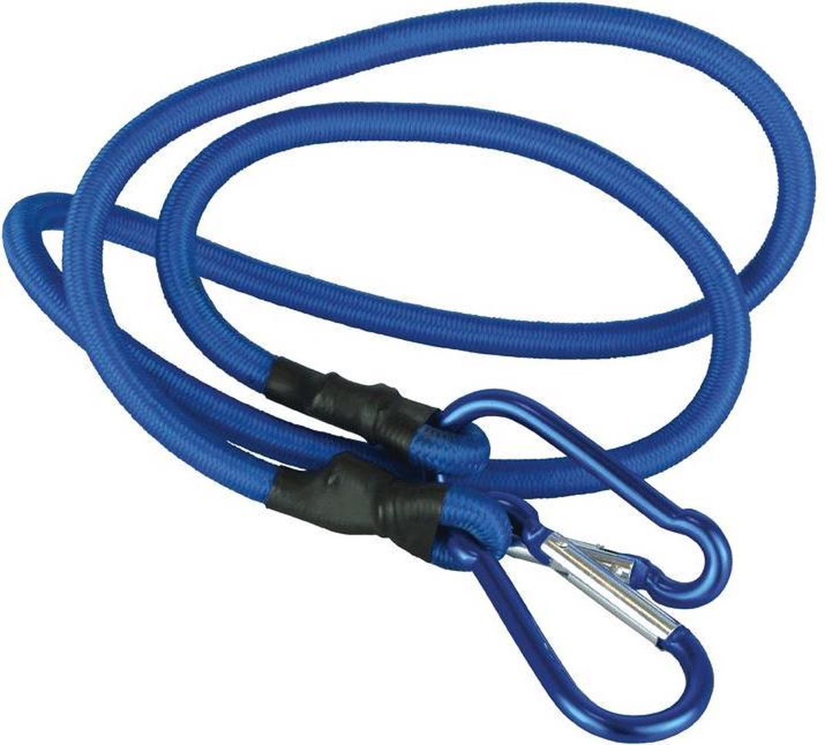 Sangle de bagage Dresco - mousquetons CE - bleu