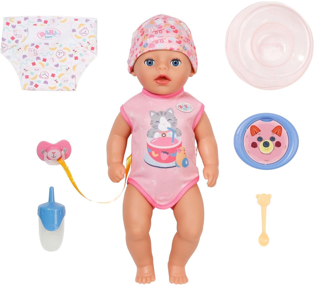 Bébé né lena rose (36 cm)