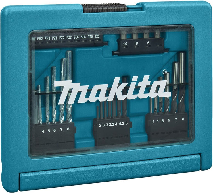Accessoires Makita pour perceuse et jeu d'embouts de tournevis | 33 pièces - b-49389 b-49389