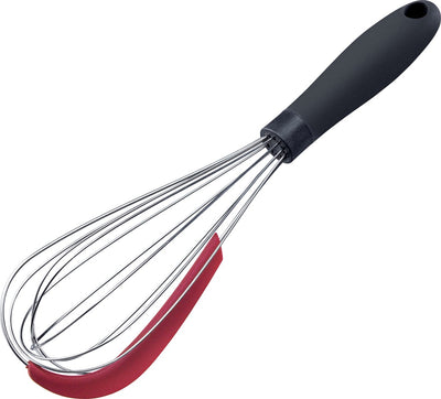 Westmark garde avec grattoir – garde pratique pour les hommes de deeg et de saucisses et d'autres moyens de transport, poignée ergonomique – acier inoxydable, silicone