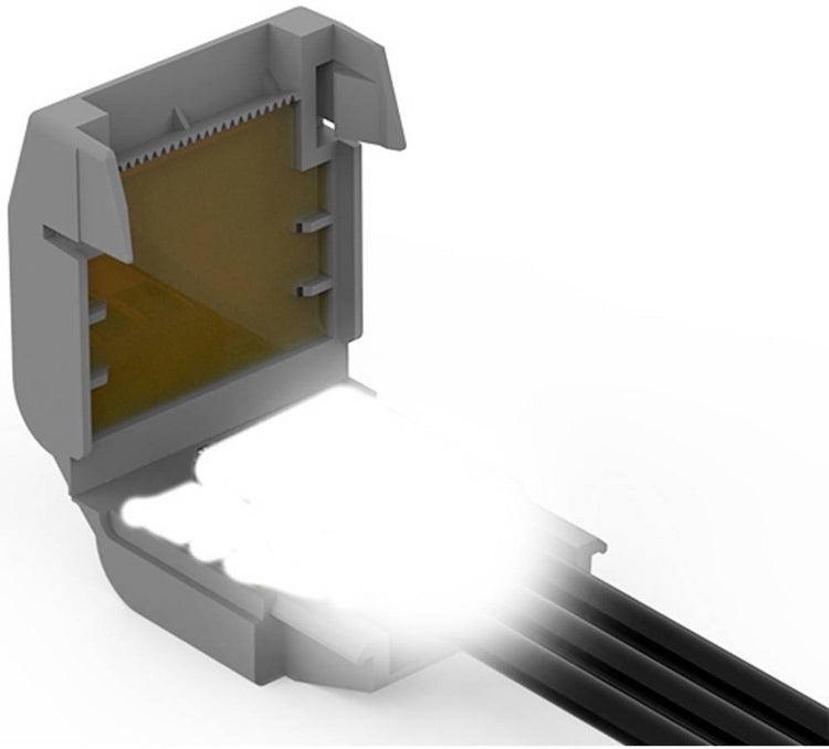 Wago 207-1331 207-1331 boîte de gel pour bornes de connexion flexible : - solide : - 1 pièce