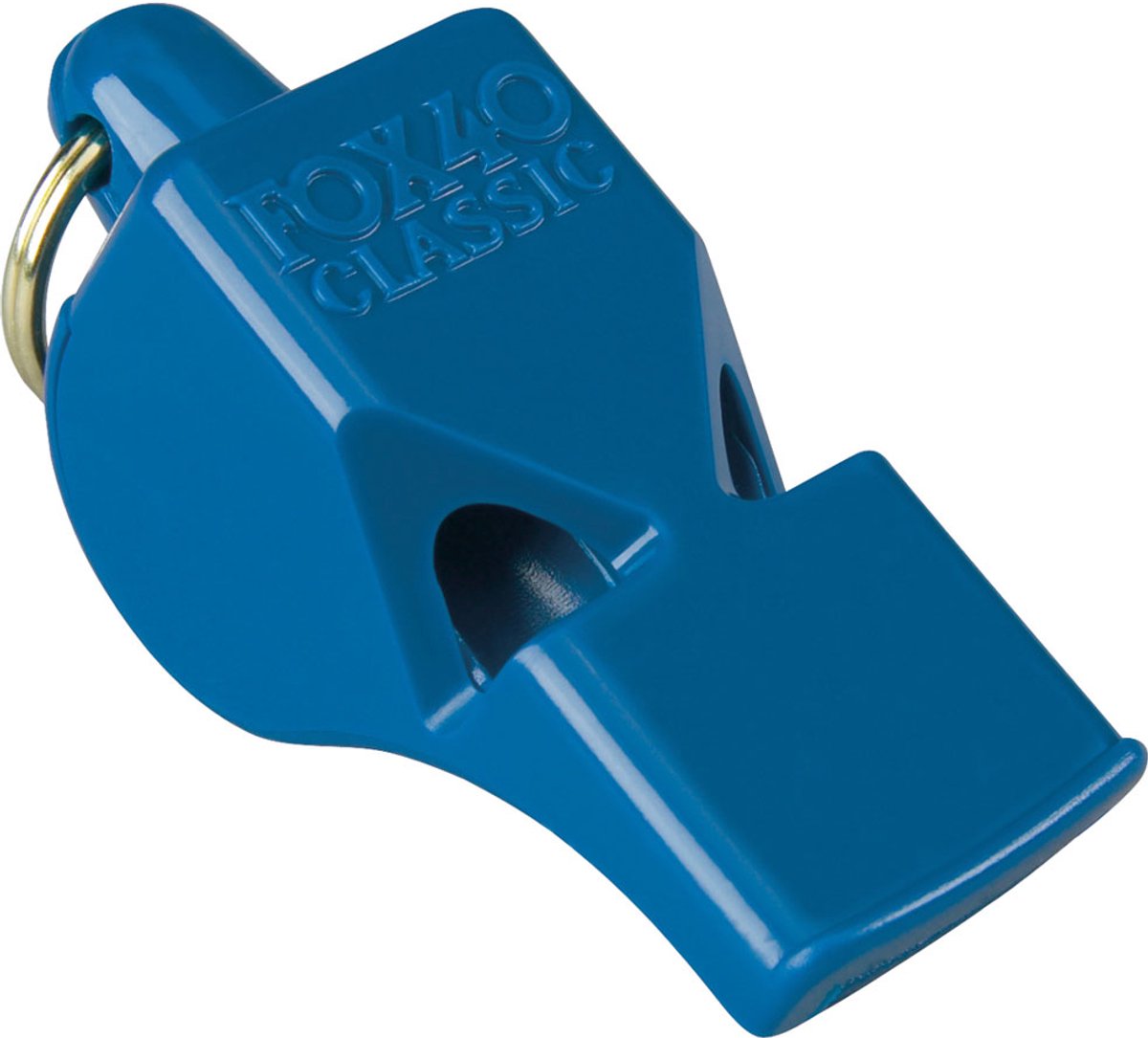 Sifflet d'arbitre classique Fox 40 avec cordon - bleu
