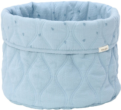 Little Dutch panier à langer pure grand - bleu denim