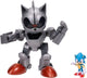Jakks sonic - jeu de jeu géant mecha sonic vs sonic