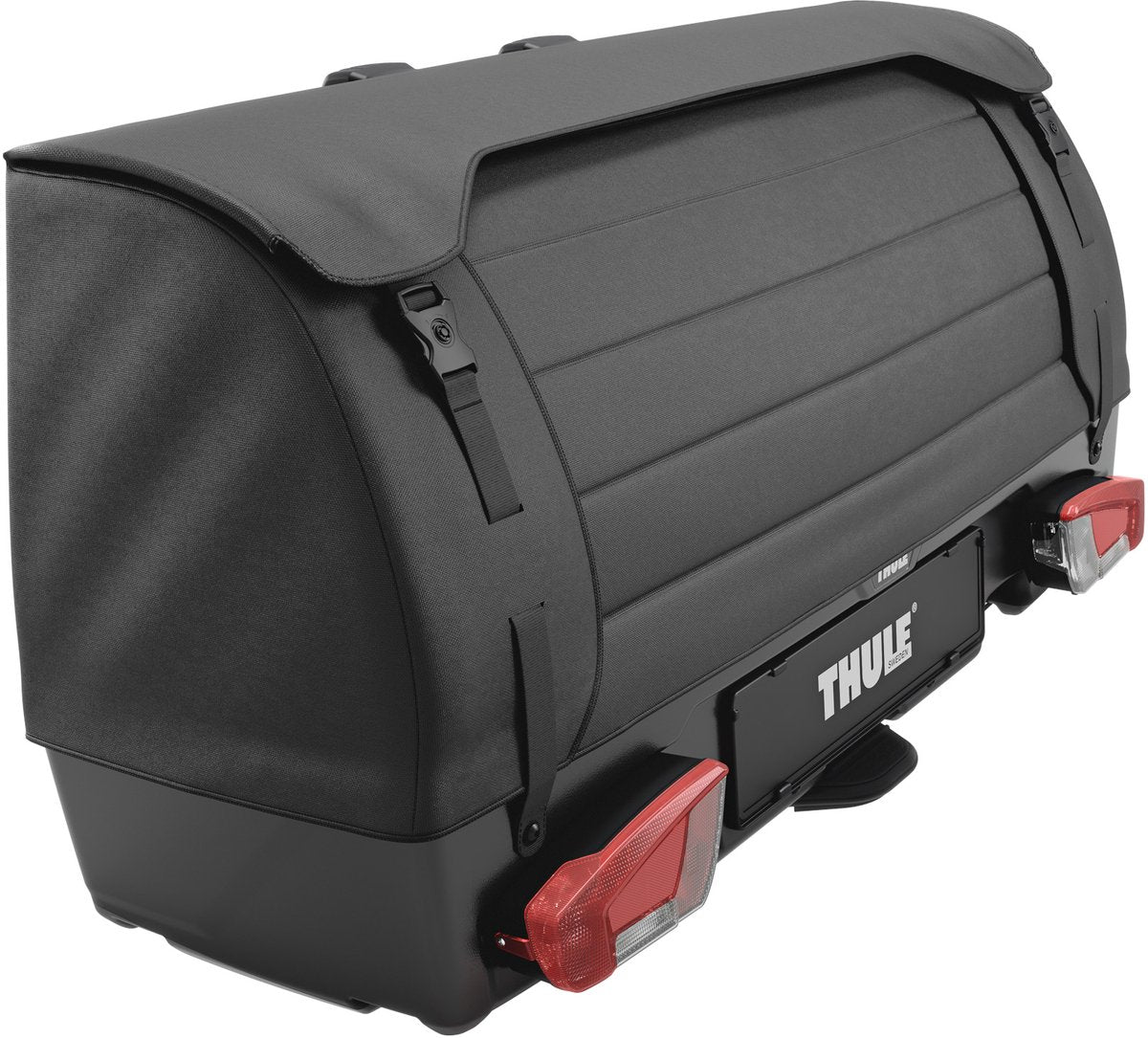 Thule sur 2 coffres à bagages pour l'attelage de remorque noir 300