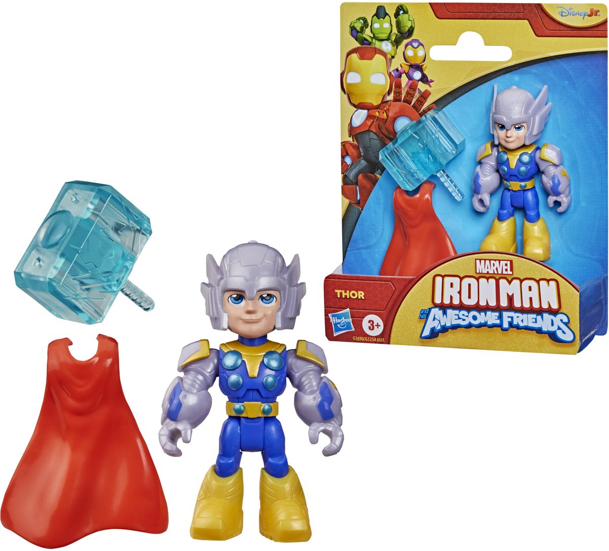 Marvel Iron Man et ses super amis Thor - figurine articulée