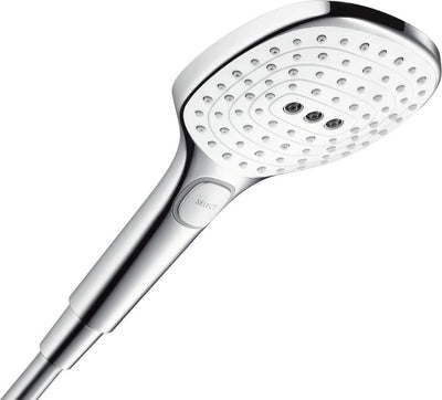 Hansgrohe raindance select e douchette à main 120 3jet blanc chrome