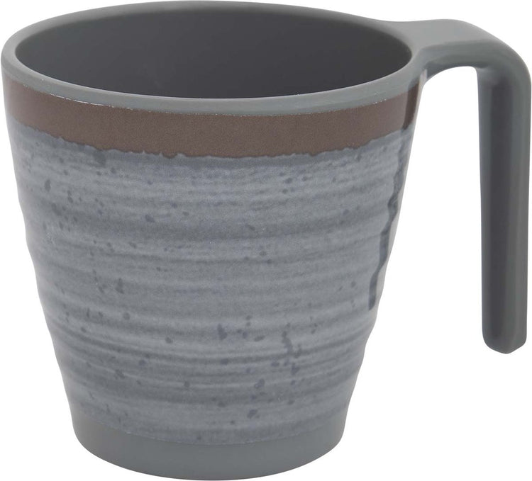Bo-camp - mug - halo - m - gris - 4 pièces