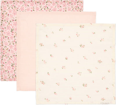 Set de lingettes buccales Little Dutch - rose - jardin de fées