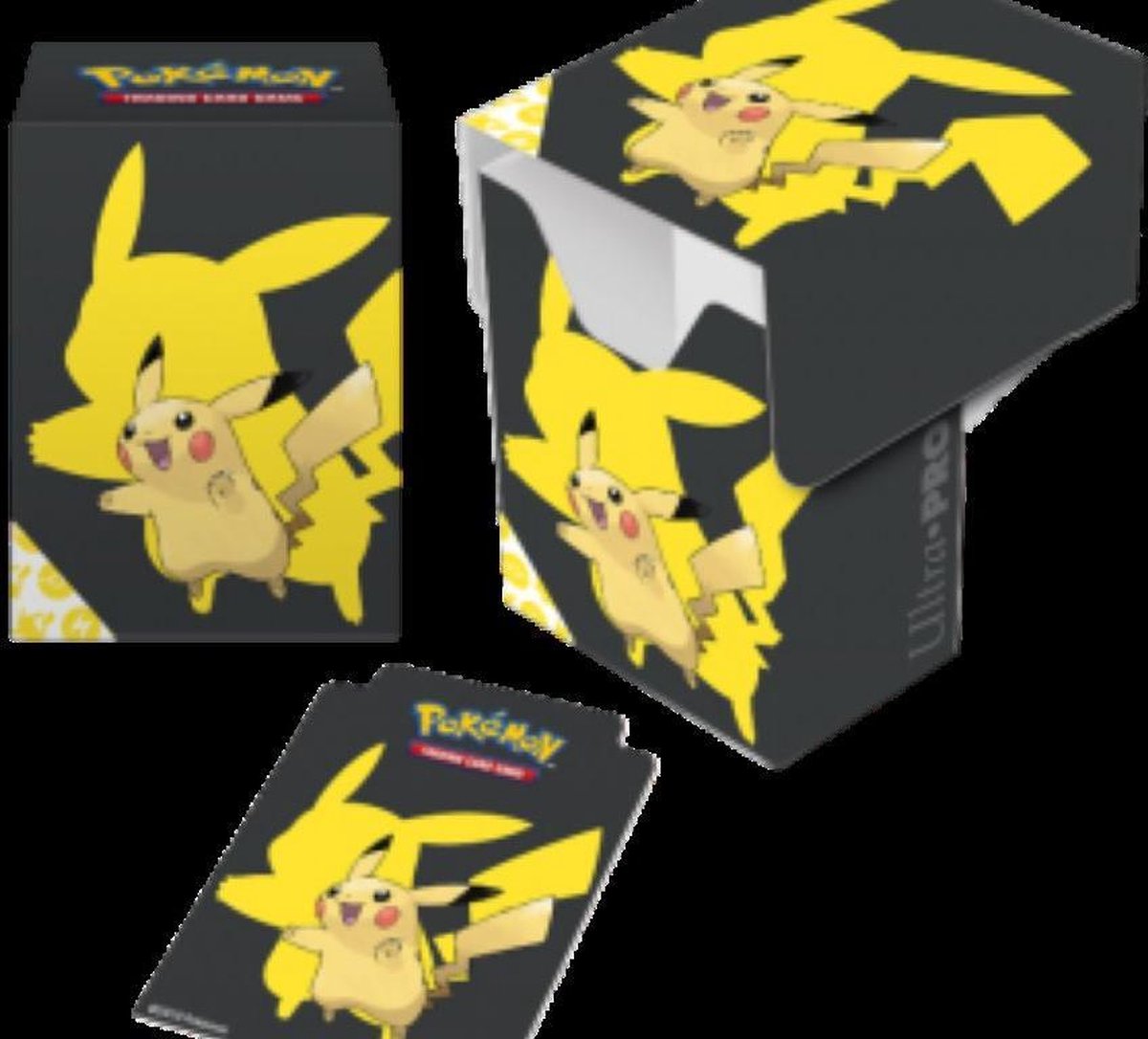 Ultrapro ultra pro - pokémon tcg - boîte de deck vue complète - pikachu 2019