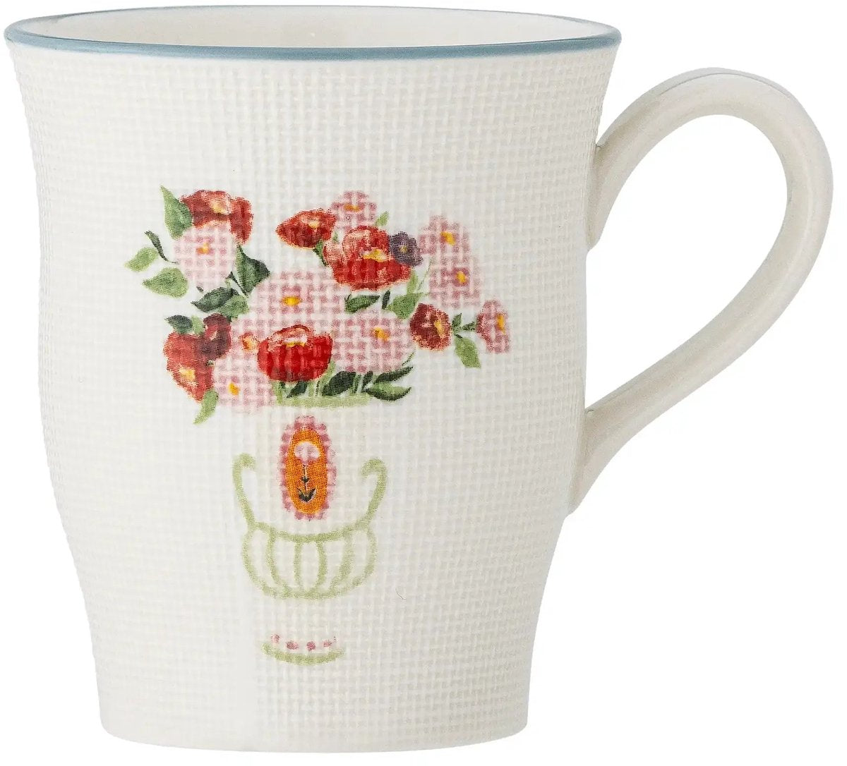 Bloomingville mug faïence bleu dorothy