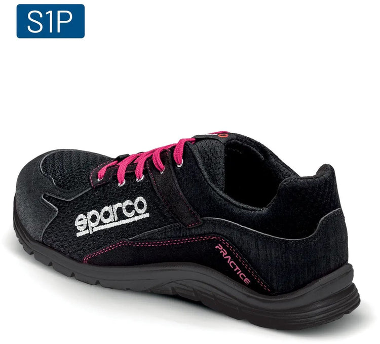 Chaussures de sécurité Sparco 0751737nrfu noir rose (taille 37)