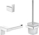 Ensemble WC Plieger Altea – montage mural – complet – chromé
