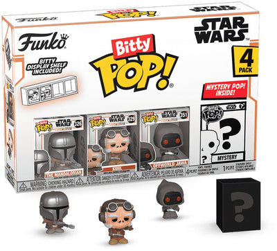 Funko-pop ! bitty - pack de 4 Star Wars : Mandalorien