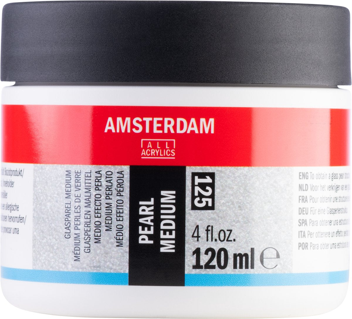 Amsterdam toutes acryliques amsterdam • médium perlé 125 mini 120ml