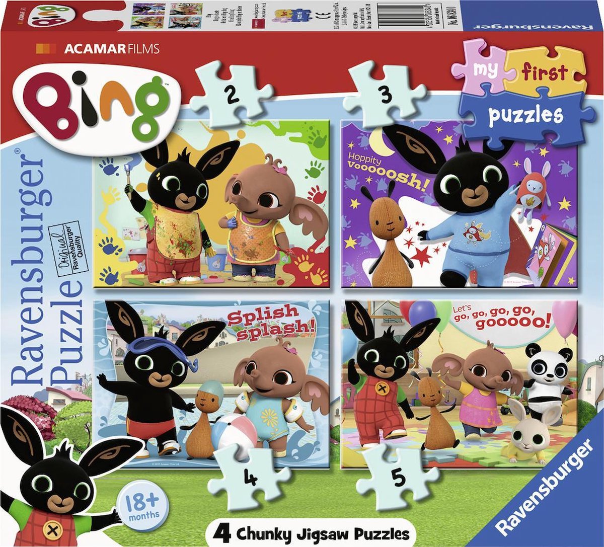 Ravensburger - Mes premiers puzzles - 4in1