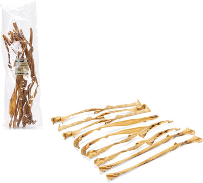 Beeztees peau de bovin - snack pour chien - valeur - 10 pcs - 70-80 cm