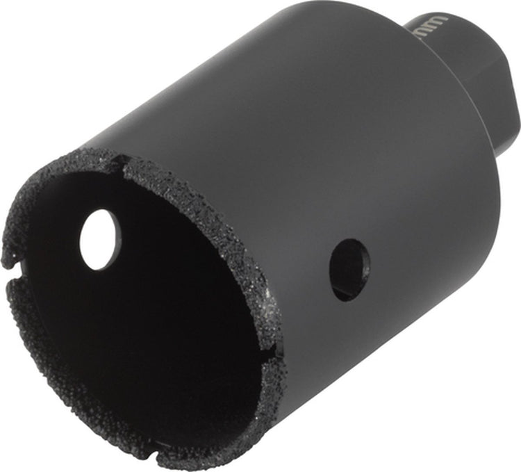 Wolfcraft - foret diamanté 14 mm pour meuleuse d'angle - foret à carrelage 14 mm - scie cloche diamantée - 5999000