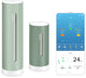 Station météo intelligente Netatmo originale - 2ème génération - sonomètre co2 - température, qualité de l'air, pollen UV - intérieur extérieur - fonctionne avec apple home, alexa, google