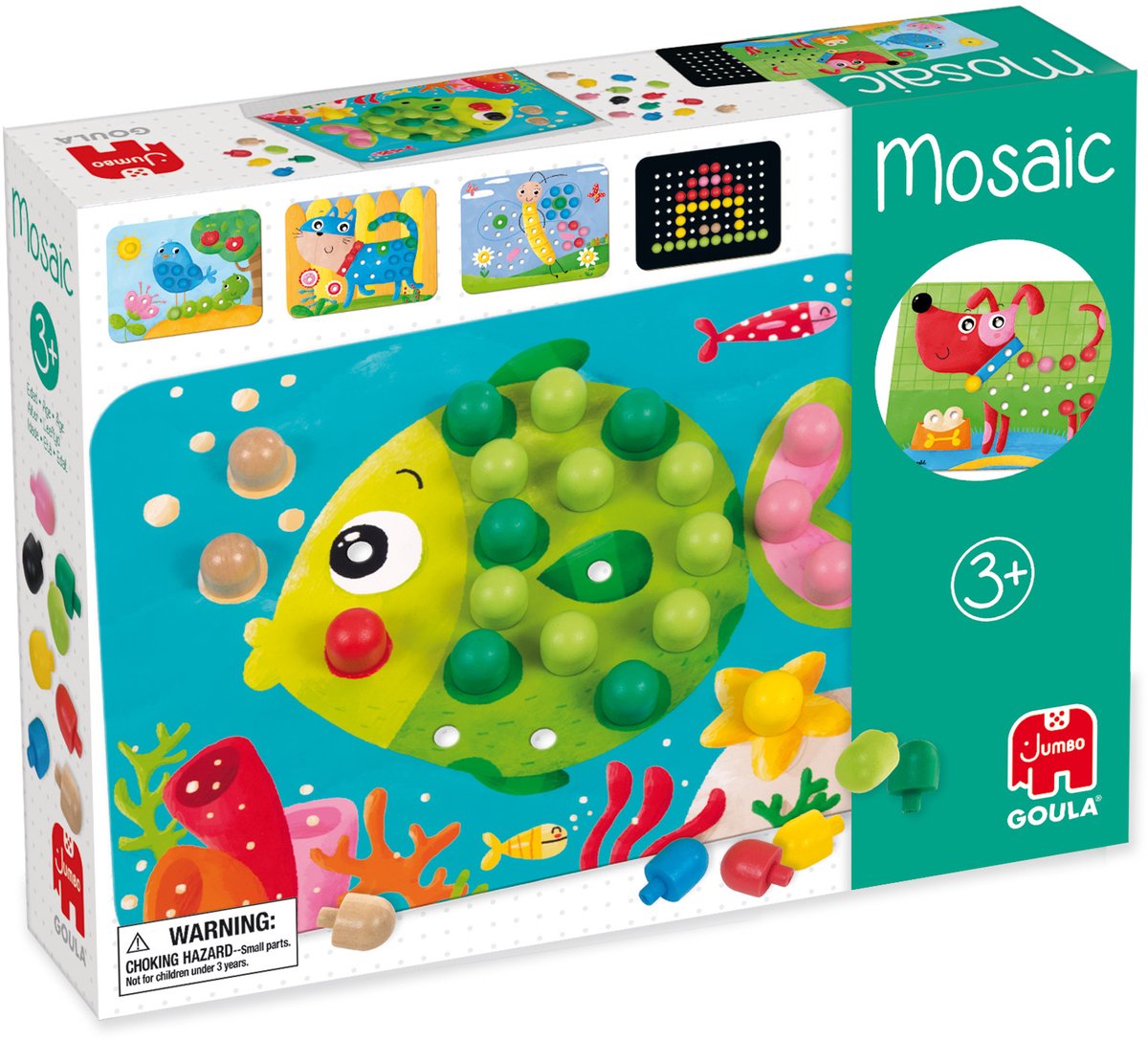 Goula jumbo - - mosaïque - jeu d'enfant créatif