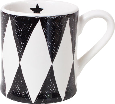 Tasse blonde amsterdam x noir à carreaux, 02l