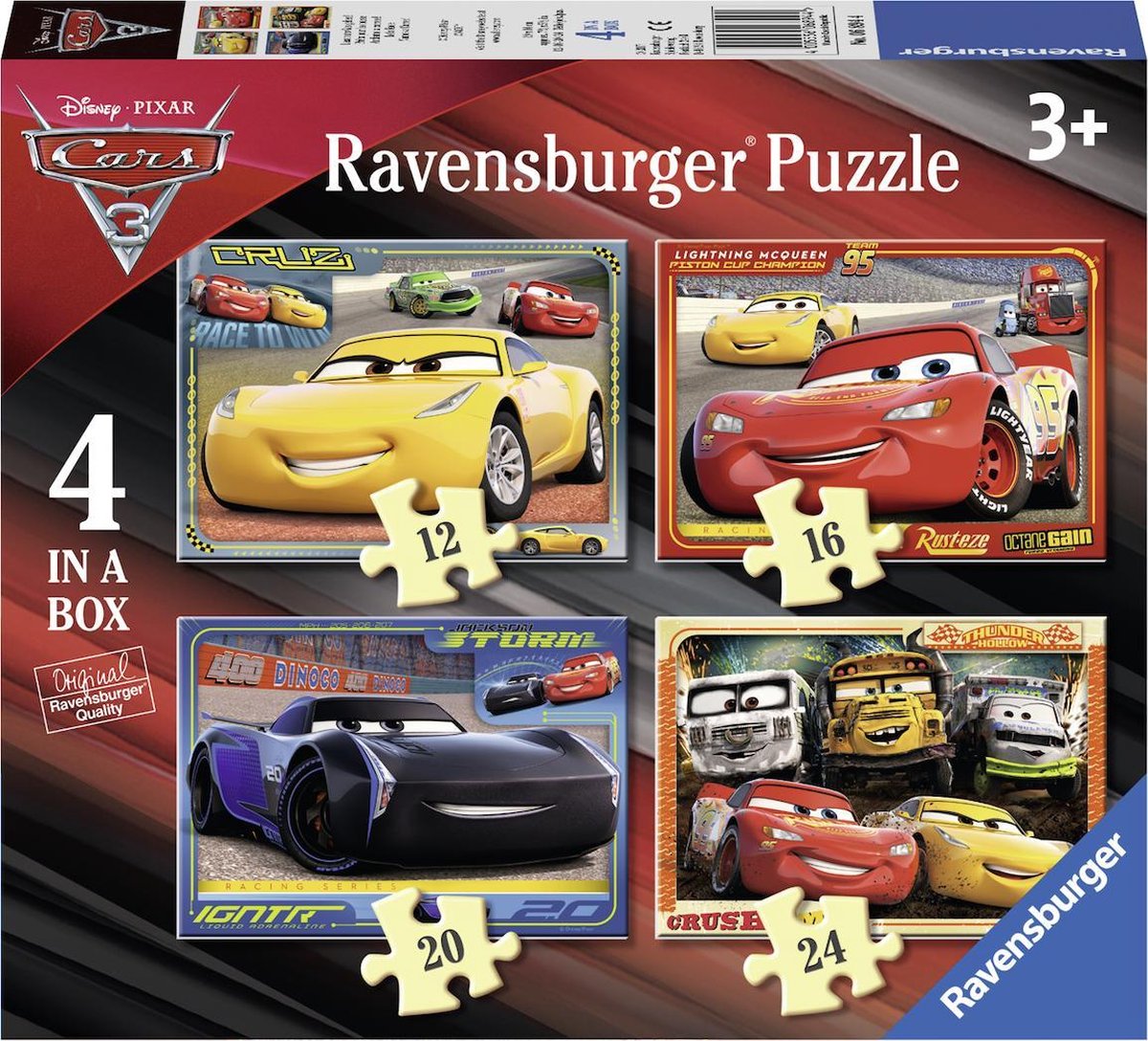 Ravensburger - Cars 3 Puzzle 4in1