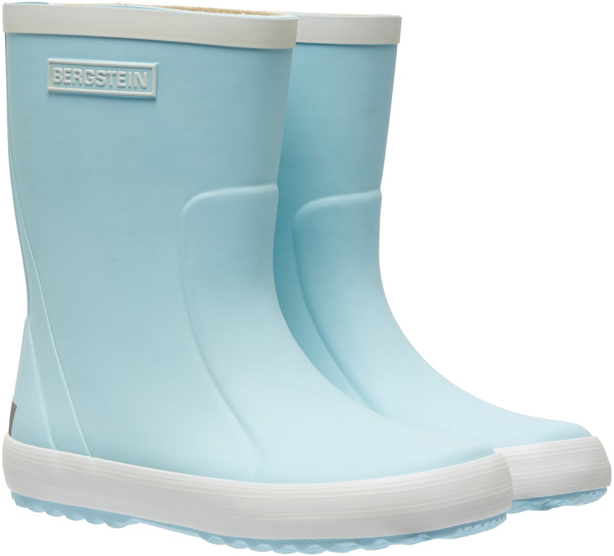Bottes de pluie junior unisexes classiques Bergstein - bleu clair