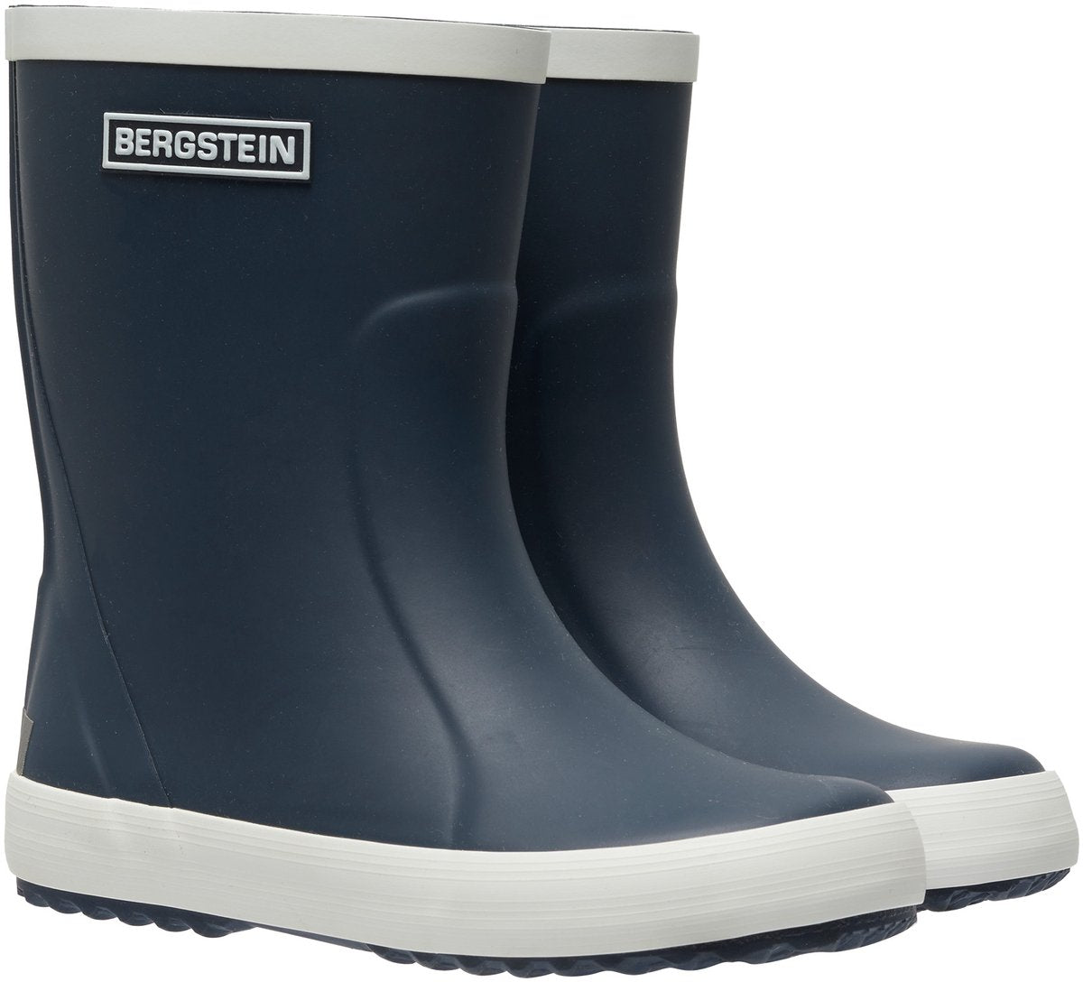 Bottes de pluie junior unisexes classiques Bergstein - bleu foncé
