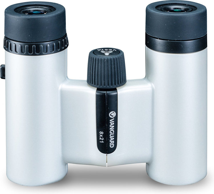Jumelles Vanguard Vesta 8210 perles blanches multicouches 8 x 21 mm
