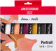 Bruynzeel Amsterdam série standard peinture acrylique portrait set 120ml, 6 pcs.