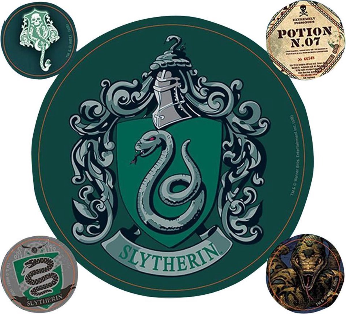 Autocollants en vinyle Harry Potter sans marque sans marque Serpentard