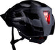 Casque de vélo Dunlop l avec visière et LED