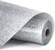 Loklik • feuille flexible pailletée argent 30,5x90cm
