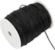 Cordon de coton de Creativ Company, épaisseur 2 mm, noir, 100 m 1 boîte