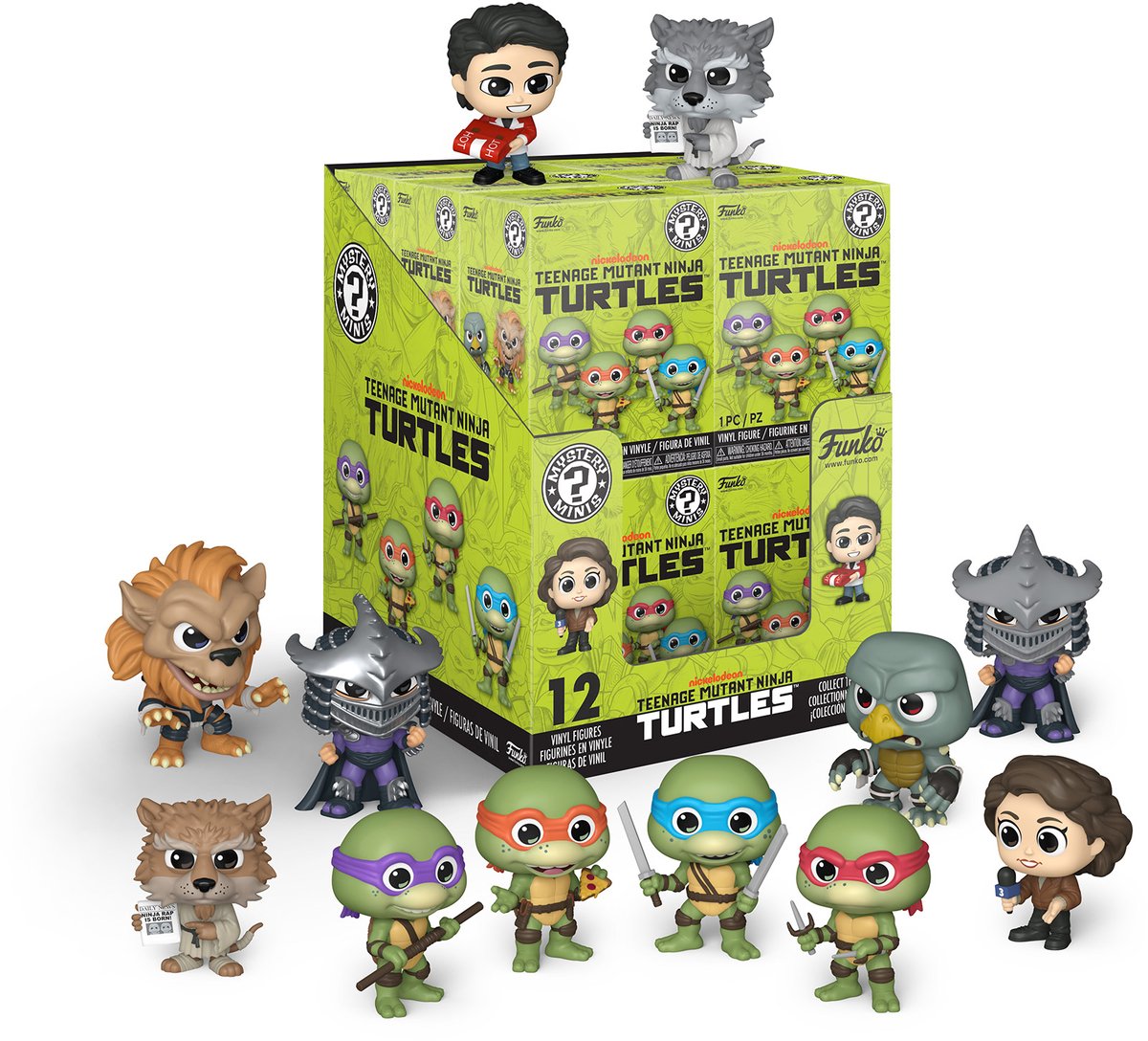 Funko MM : TMNT 2 - 12 pièces PDQ