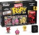Funko-pop ! cinq nuits chez freddy - bitty pop 4 pack 2,5 cm - foxy