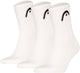 Head - unisexe - chaussettes courtes tous sports - entraînement - pack de 3 - taille 43-46