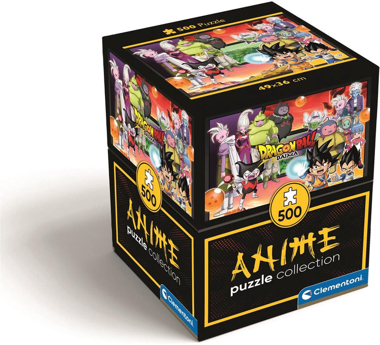 Clementoni - puzzle - 500 pièces - dragon ball daima - collection anime - cube - puzzle pour enfants et adultes