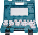 Makita d-63993 jeu de scies cloches 16,0 mm, 19,0 mm, 22,0 mm, 25,0 mm, 32,0 mm, 35,0 mm, 37,0 mm, 44,0 mm, 51,0 mm, 57,0 mm, 6