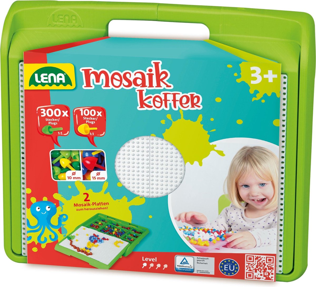 Étui mosaïque Lena 300pcs 10mm - 100pcs 15mm