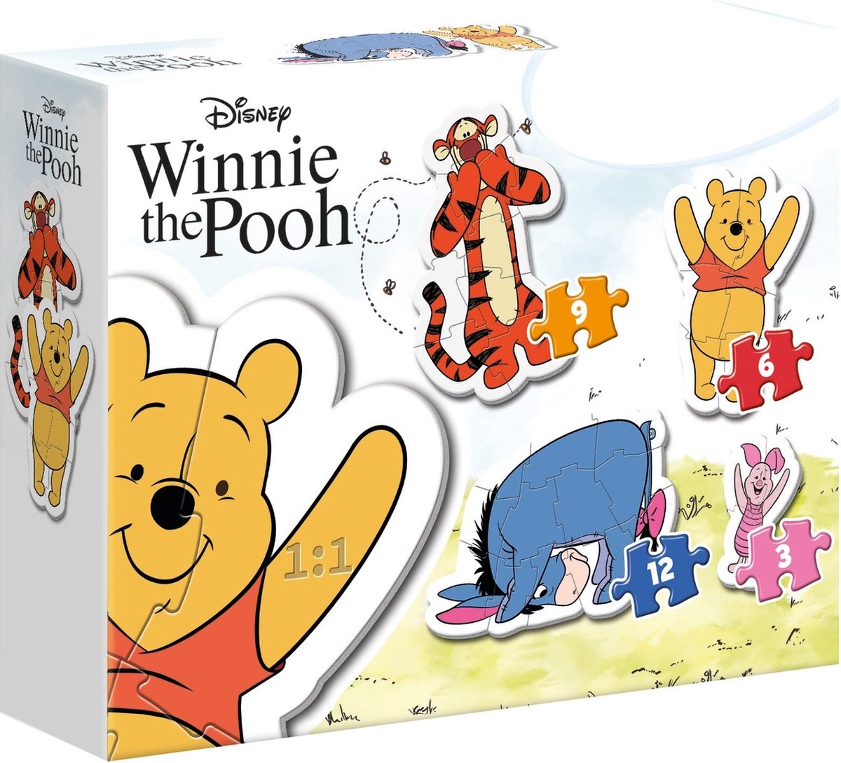 Clementoni Jigsaw Puzzle Mes premiers puzzles de Pooh
