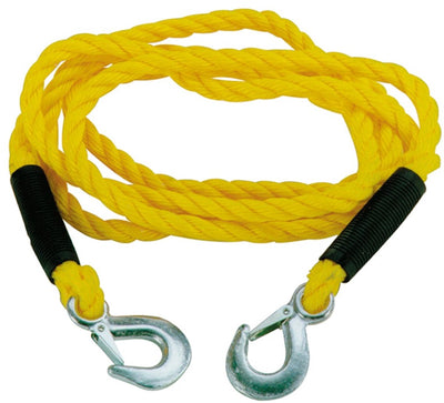 Câble de remorquage Carpoint - capacité de remorquage maximale 5000 kg - longueur 3 mètres - diamètre 18 mm - crochets de sécurité solides - fixation rapide et facile