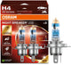 Lampe Osram 12v h4 60 55w disjoncteur nuit 220