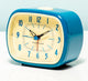 Réveil rétro Kikkerland - réveil classique - vintage - bleu