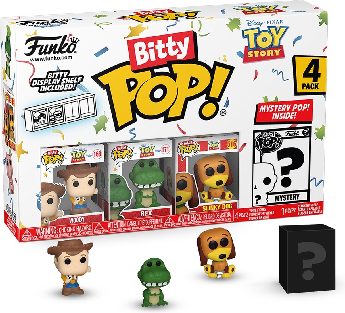 Funko Bitty Pop ! histoire de jouets Disney - Woody